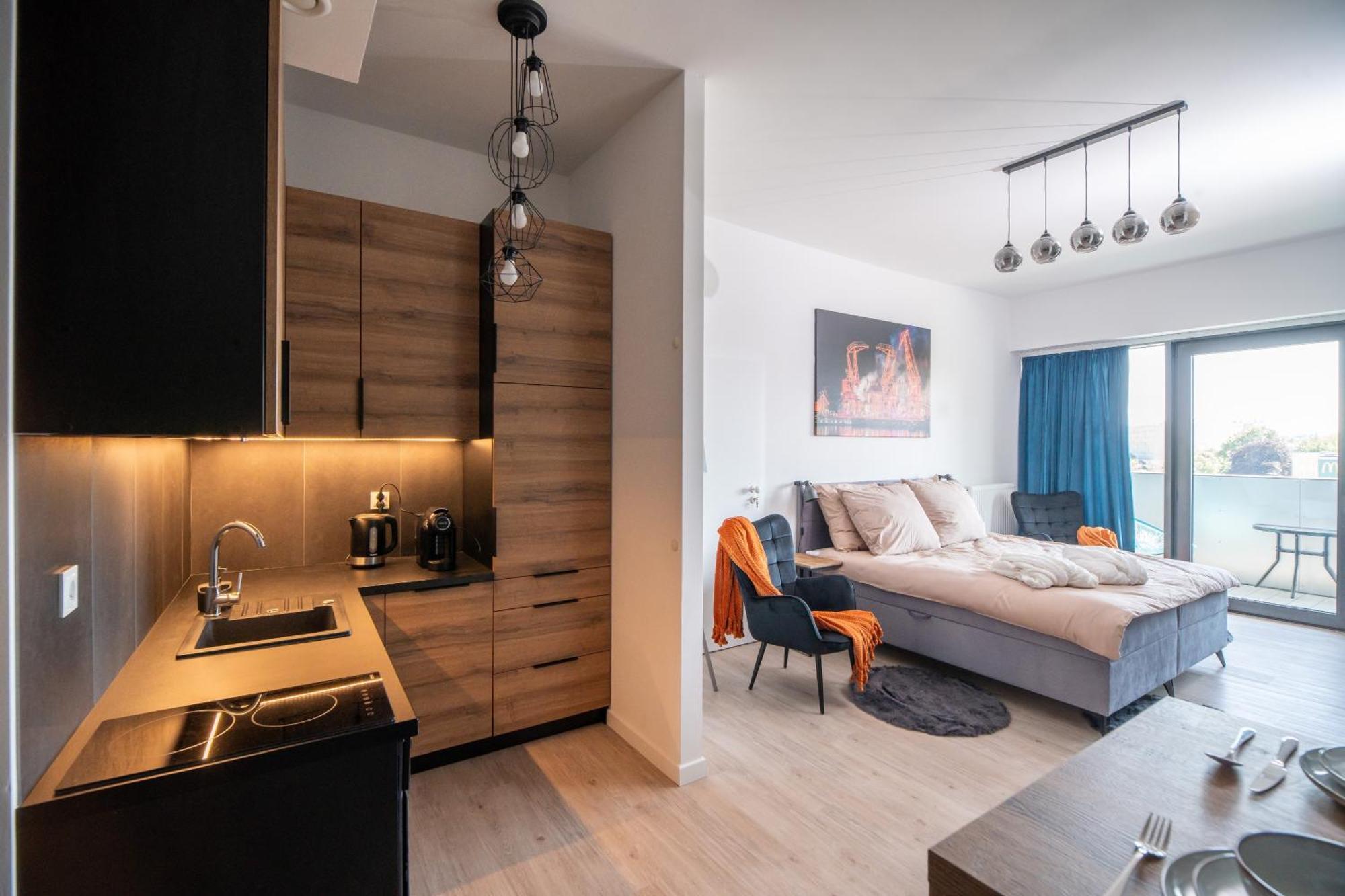 Hanza Tower Luxury 슈체친 외부 사진